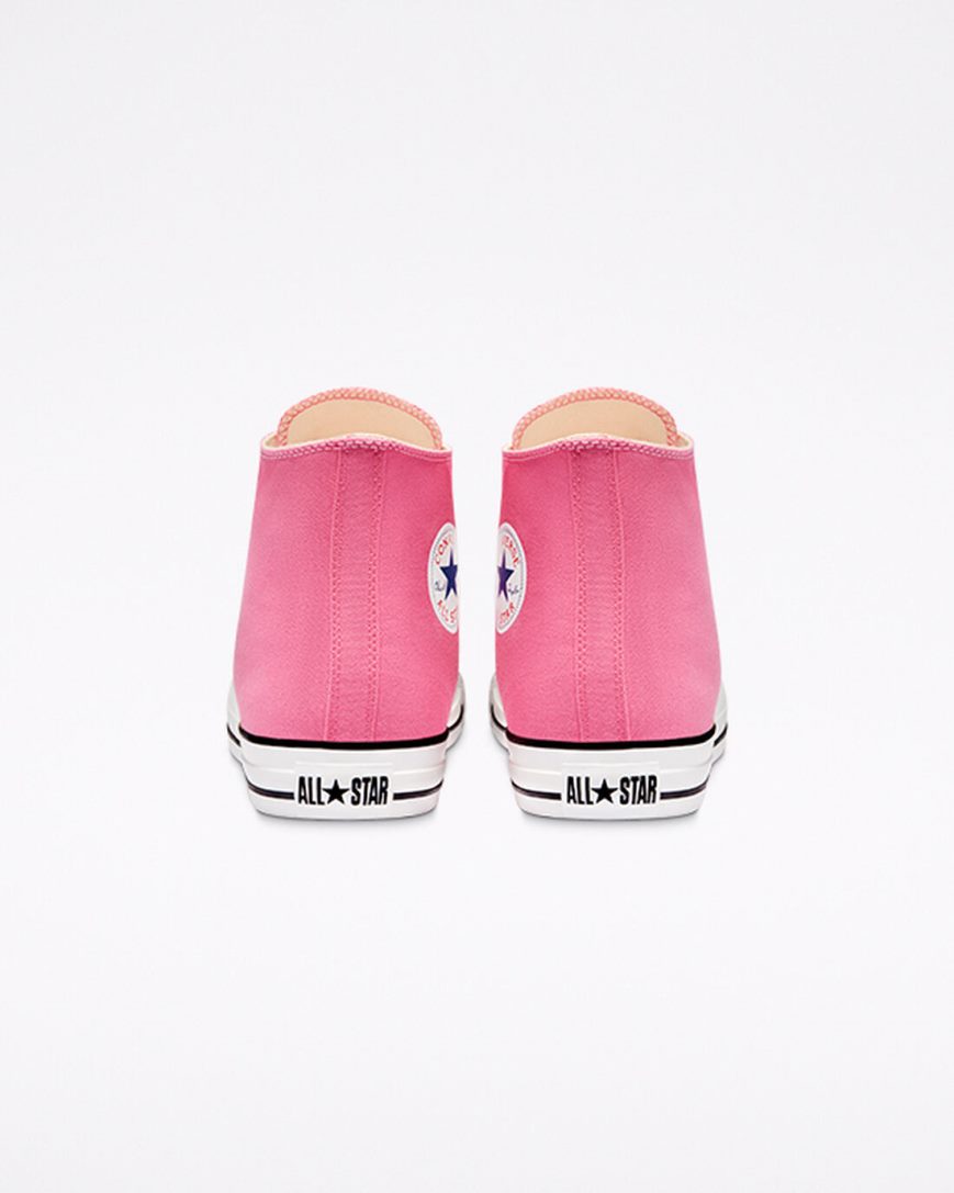 Women's Converse Chuck Taylor All Star Classic High Top Shoes Pink | AU 90C84O